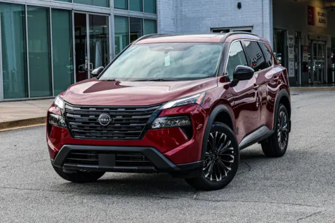 Red 2026 Nissan Rogue Dark Armor w/ Lifetime Powertrain Warranty for sale in Newnan, GA