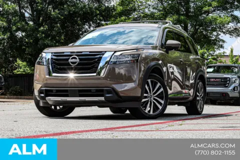 Photos of 2023 Nissan Pathfinder Platinum for sale in Newnan, GA at ALM Nissan Newnan