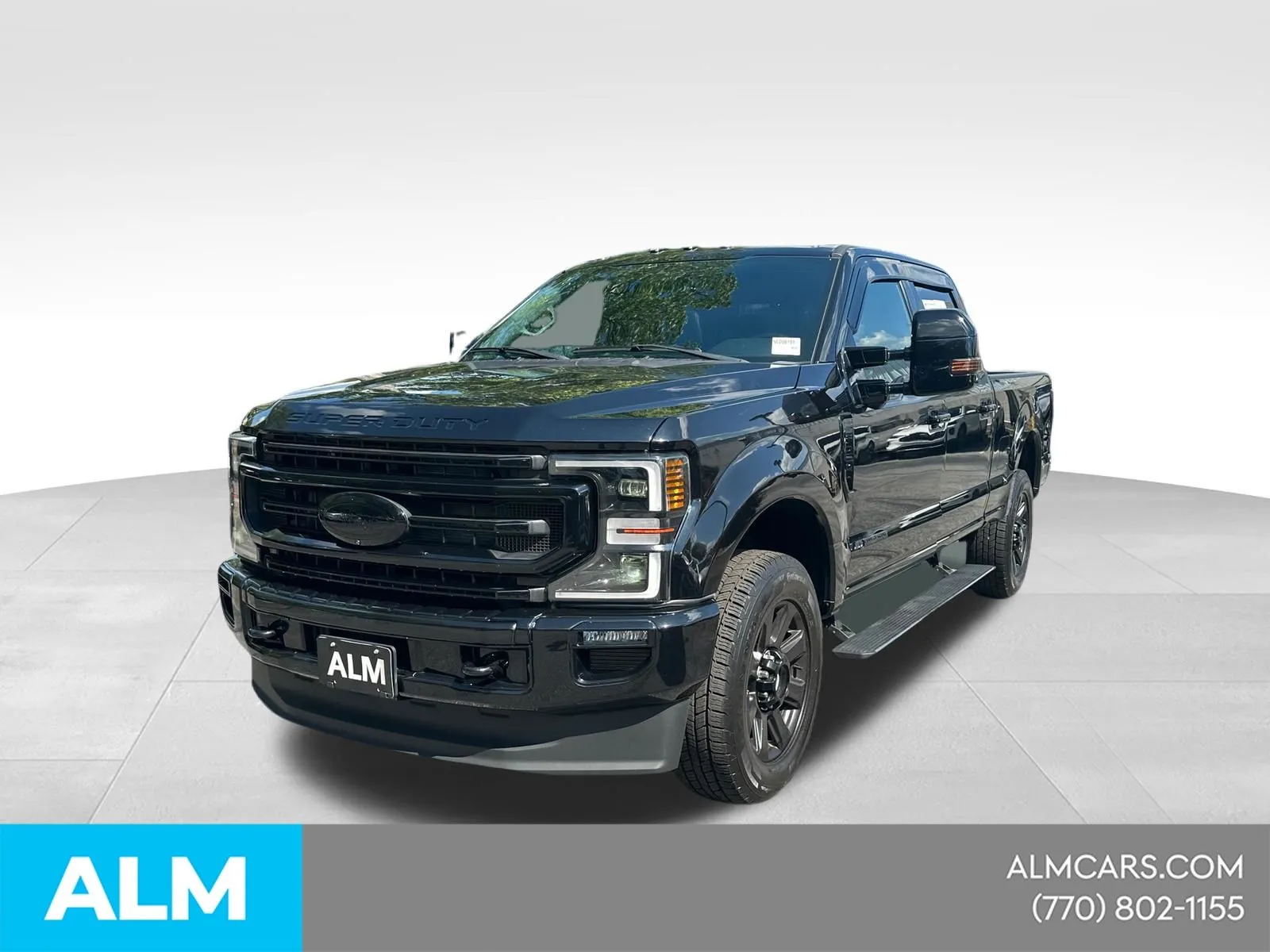 Black 2022 Ford F-250SD Platinum for sale in Newnan, GA