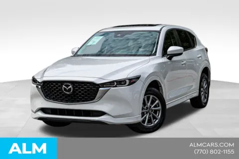 White 2025 Mazda CX-5 2.5 S Preferred Package for sale in Newnan, GA