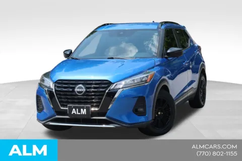 Blue 2023 Nissan Kicks SR for sale in Newnan, GA