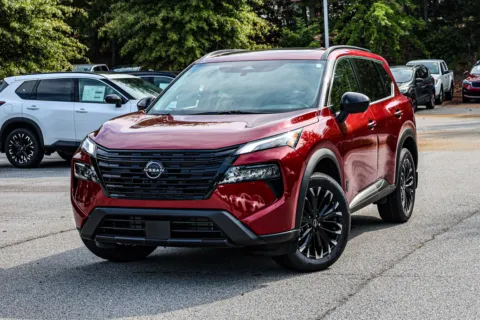 Red 2026 Nissan Rogue Dark Armor w/ Lifetime Powertrain Warranty for sale in Newnan, GA