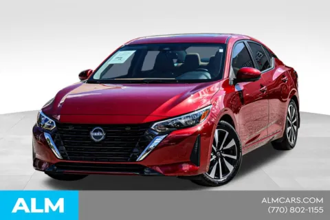 Red 2025 Nissan Sentra SV for sale in Newnan, GA