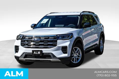 White 2025 Ford Explorer Active - CALL 770-254-3800 for sale in Newnan, GA
