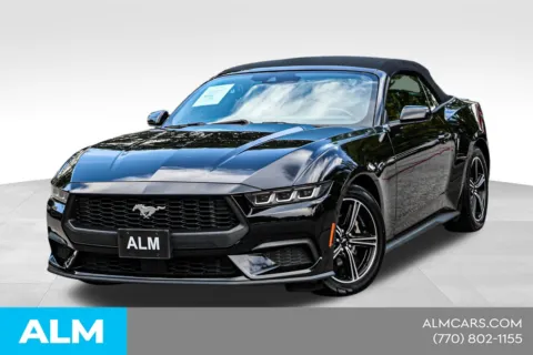 Black 2024 Ford Mustang EcoBoost Premium - CALL 770-254-3800 for sale in Newnan, GA
