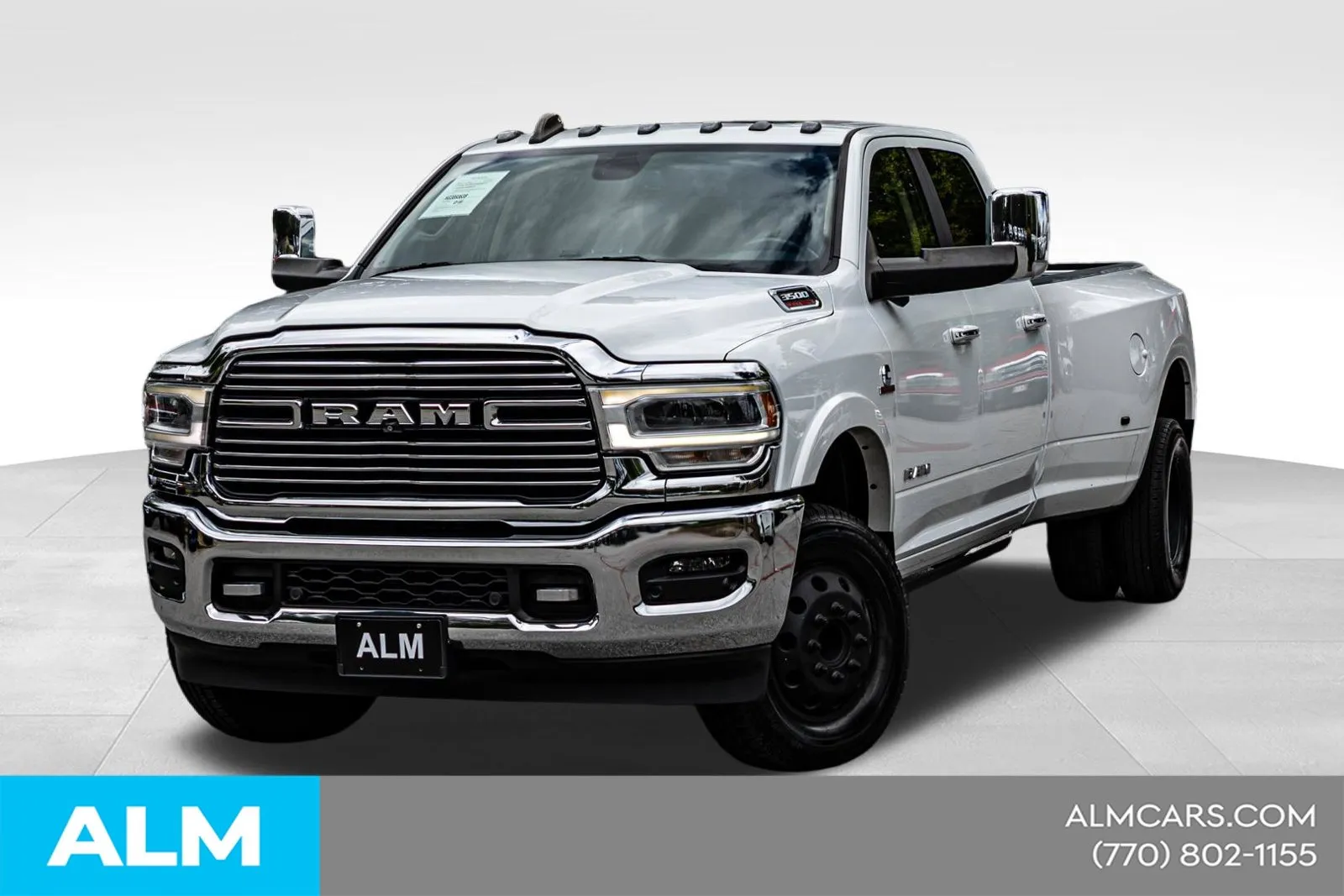White 2022 Ram 3500 Laramie - CALL 770-254-3800 for sale in Newnan, GA