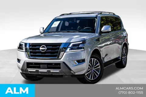 Silver 2023 Nissan Armada SL for sale in Newnan, GA