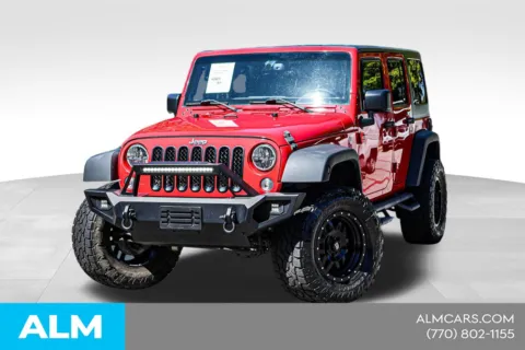 Red 2017 Jeep Wrangler Unlimited Sport - CALL 770-254-3800 for sale in Newnan, GA
