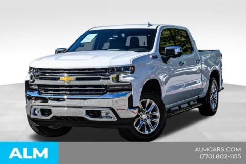 White 2022 Chevrolet Silverado 1500 LTD LTZ - CALL 770-254-3800 for sale in Newnan, GA