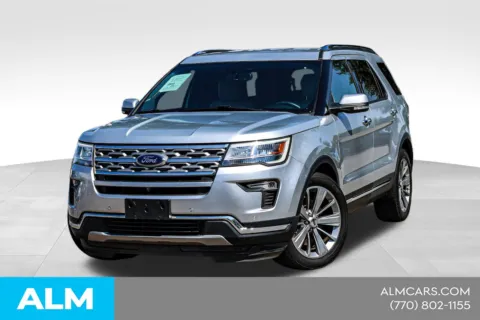 Silver 2018 Ford Explorer Limited for sale in Newnan, GA