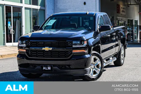 Black 2017 Chevrolet Silverado 1500 Custom - CALL 770-254-3800 for sale in Newnan, GA