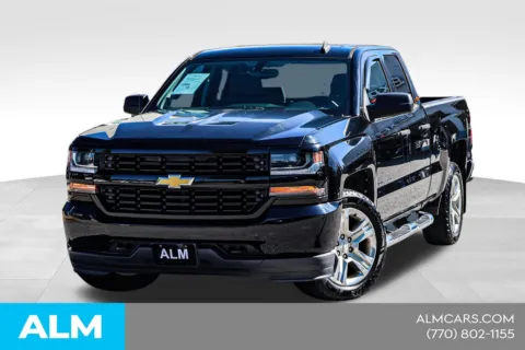 Black 2017 Chevrolet Silverado 1500 Custom - CALL 770-254-3800 for sale in Newnan, GA