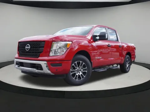 Red 2024 Nissan Titan SV for sale in Newnan, GA
