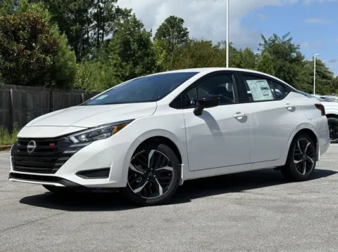 White 2025 Nissan Versa 1.6 SR for sale in Newnan, GA