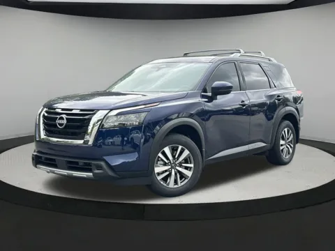 Blue 2025 Nissan Pathfinder SL for sale in Newnan, GA