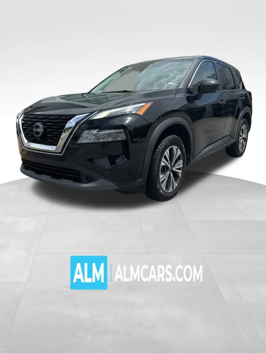 Black 2023 Nissan Rogue SV for sale in Newnan, GA