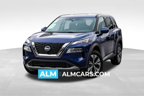 Blue 2023 Nissan Rogue SV for sale in Newnan, GA