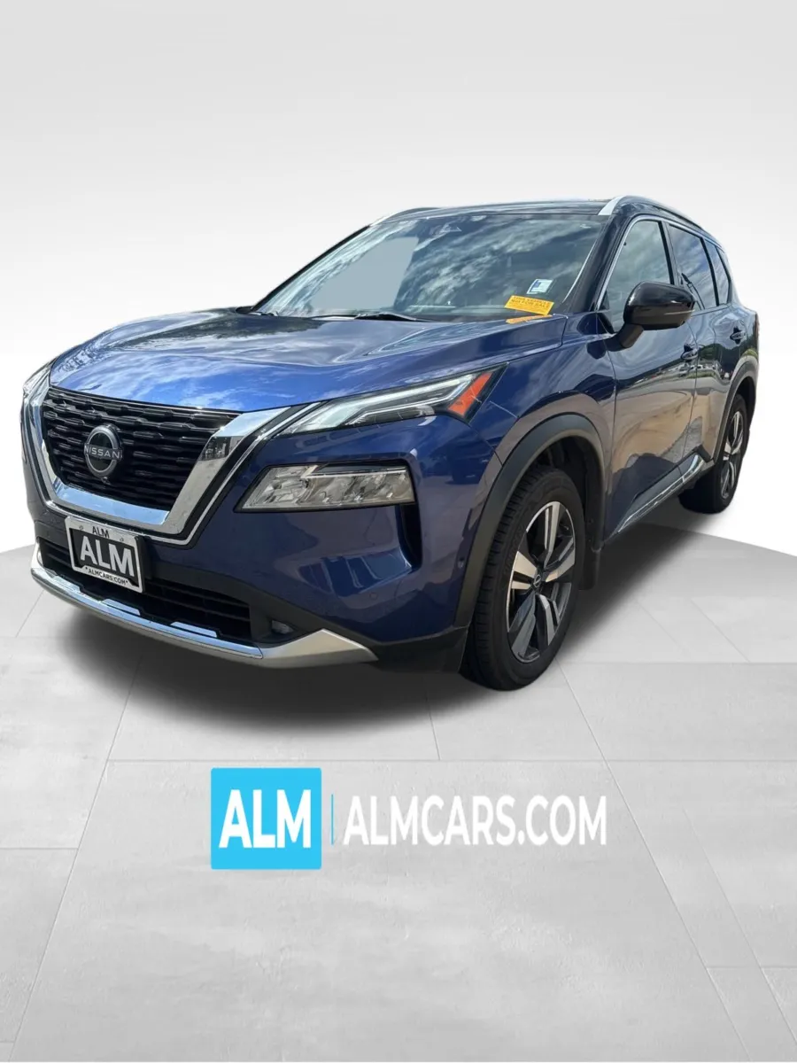 Black 2022 Nissan Rogue Platinum for sale in Newnan, GA