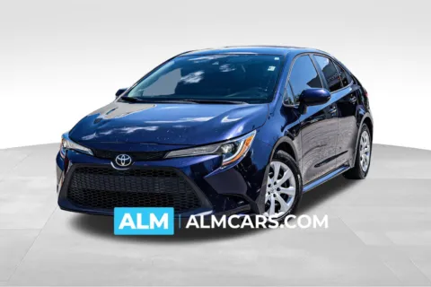 Blue 2020 Toyota Corolla LE for sale in Newnan, GA