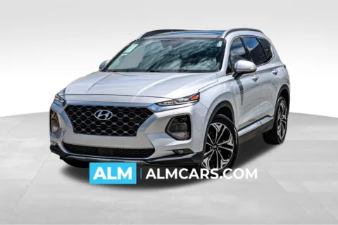 Silver 2019 Hyundai Santa Fe Limited for sale in Newnan, GA