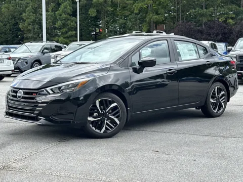 Black 2025 Nissan Versa 1.6 SR for sale in Newnan, GA