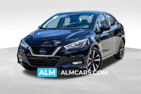Black 2021 Nissan Versa 1.6 SR for sale in Newnan, GA