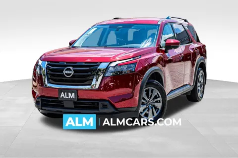Red 2024 Nissan Pathfinder SV for sale in Newnan, GA