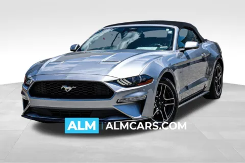 Silver 2023 Ford Mustang EcoBoost Premium for sale in Newnan, GA