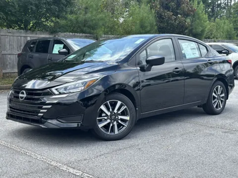 Black 2025 Nissan Versa 1.6 S for sale in Newnan, GA