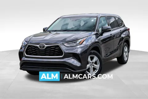 Gray 2021 Toyota Highlander L for sale in Newnan, GA