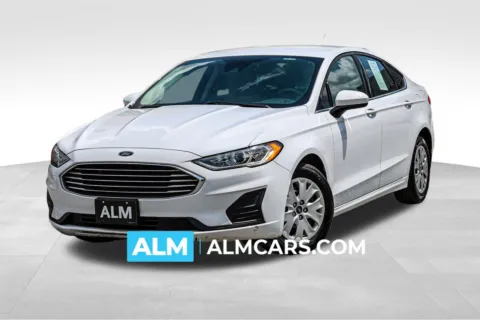 White 2019 Ford Fusion S for sale in Newnan, GA