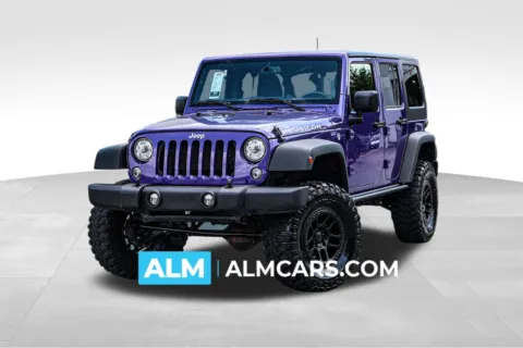 Purple 2018 Jeep Wrangler JK Unlimited Rubicon for sale in Newnan, GA
