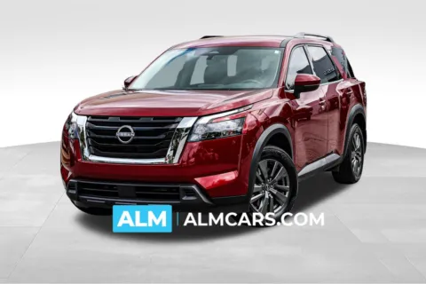 Red 2024 Nissan Pathfinder SV for sale in Newnan, GA