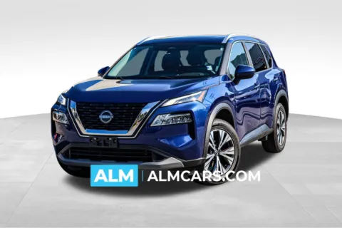 Blue 2023 Nissan Rogue SV for sale in Newnan, GA