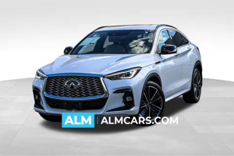 White 2023 INFINITI QX55 LUXE for sale in Newnan, GA