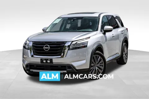 Silver 2023 Nissan Pathfinder SL for sale in Newnan, GA