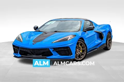 Blue 2021 Chevrolet Corvette Stingray for sale in Newnan, GA