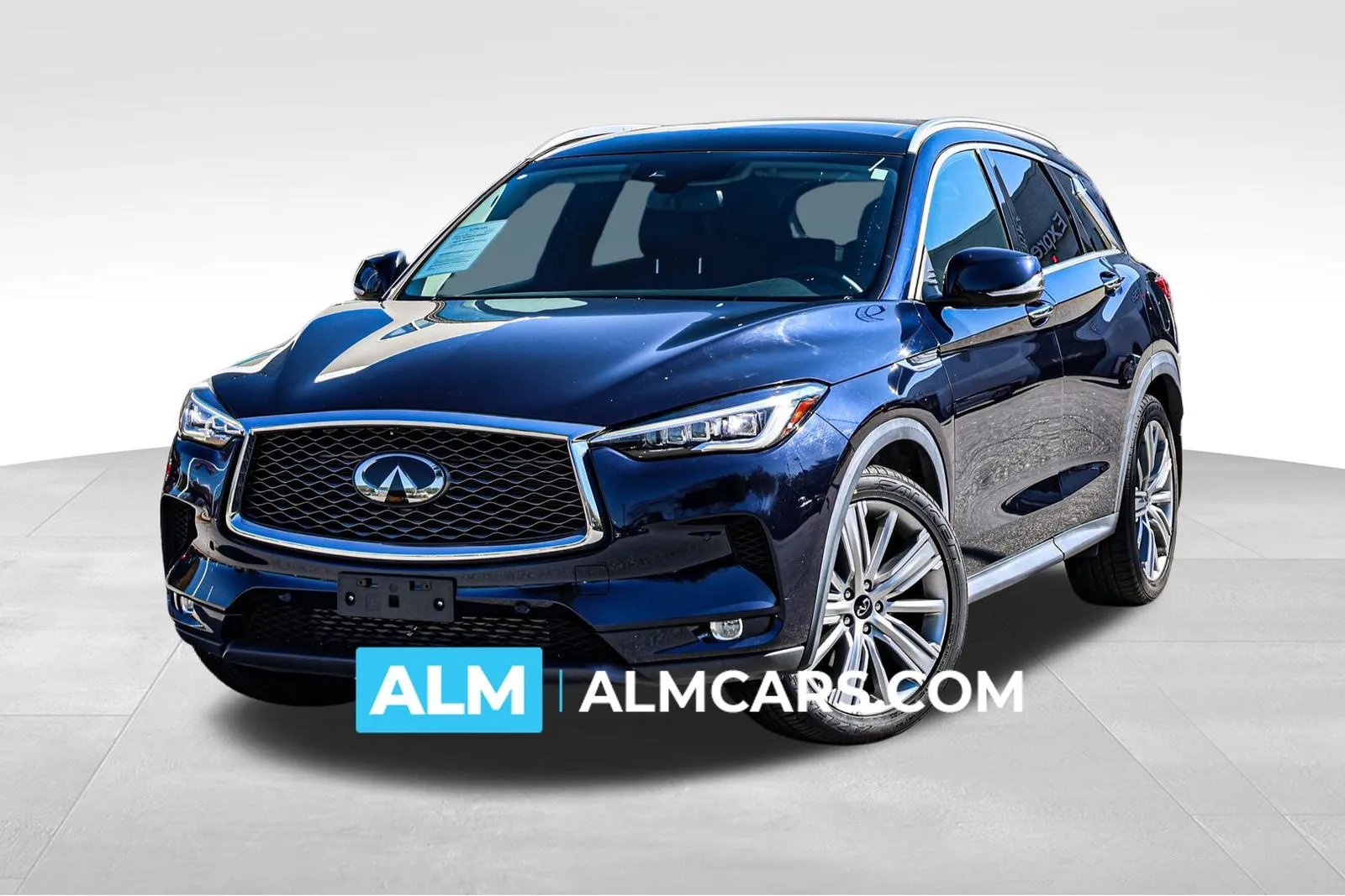 Blue 2022 INFINITI QX50 Sensory for sale in Newnan, GA