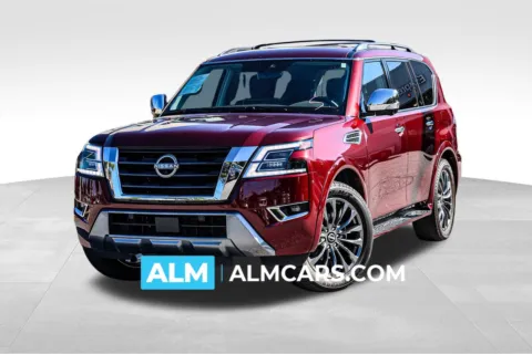 Red 2024 Nissan Armada Platinum for sale in Newnan, GA