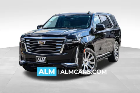 Black 2021 Cadillac Escalade Premium Luxury Platinum for sale in Newnan, GA
