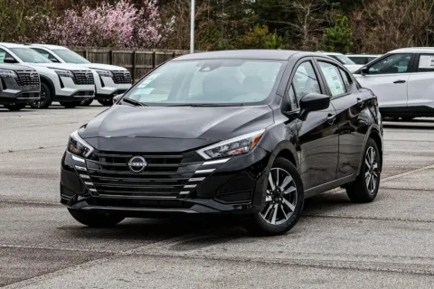 Black 2025 Nissan Versa 1.6 SV for sale in Newnan, GA