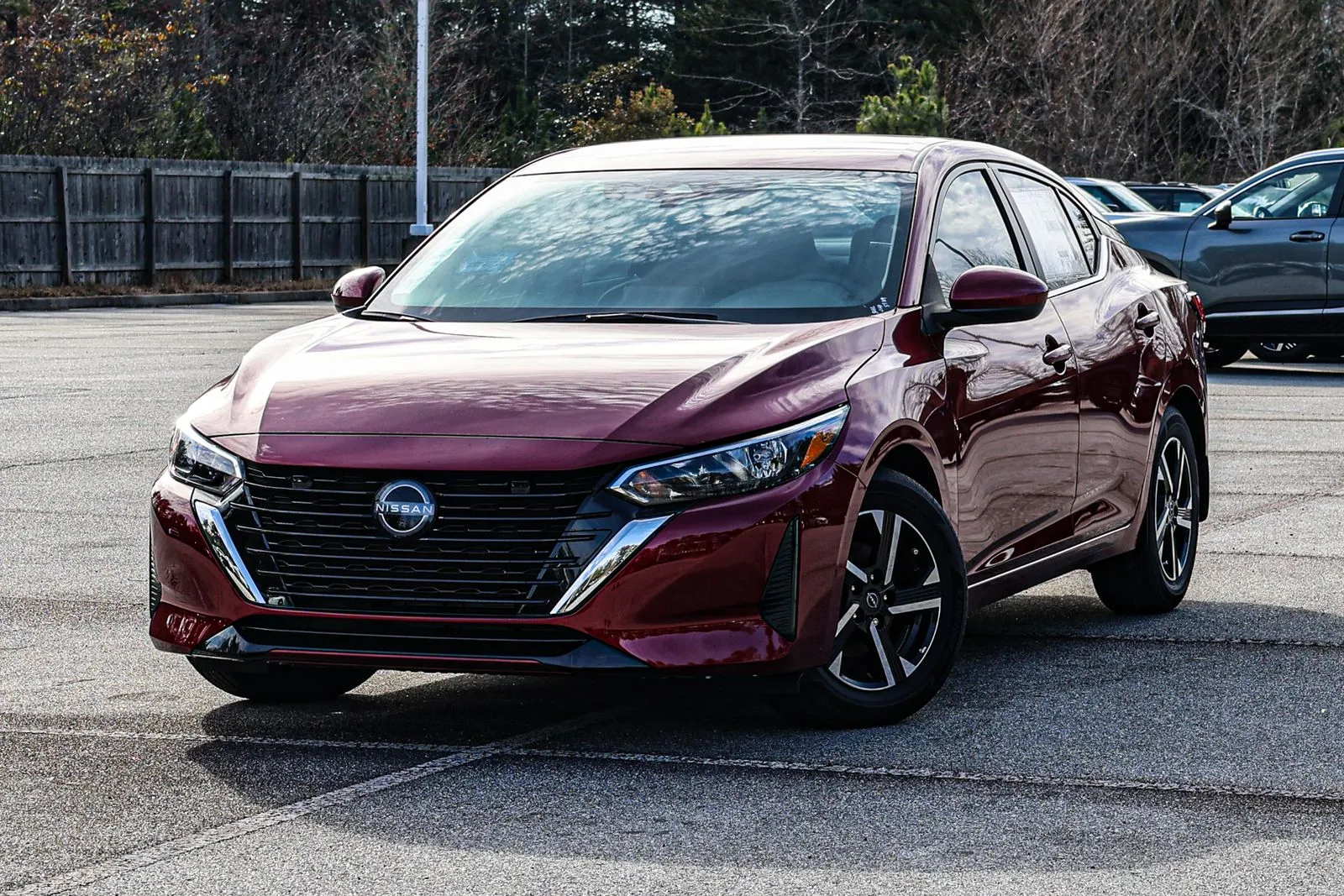 Red 2025 Nissan Sentra SV for sale in Newnan, GA