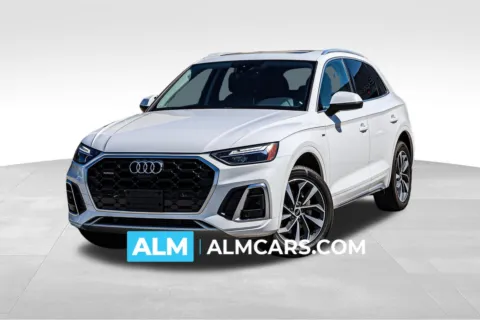 White 2023 Audi Q5 45 S line Premium for sale in Newnan, GA