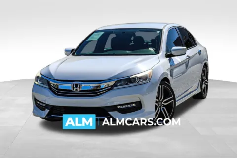 White 2017 Honda Accord Sport for sale in Newnan, GA