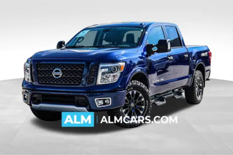 Blue 2019 Nissan Titan PRO-4X for sale in Newnan, GA