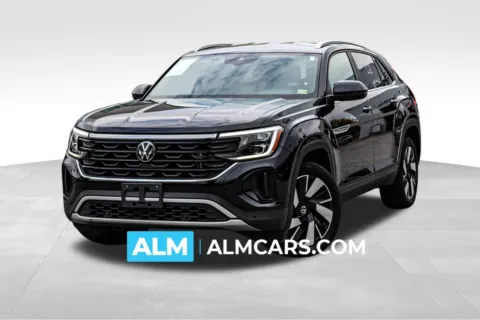 Black 2024 Volkswagen Atlas Cross Sport 2.0T SE w/Technology for sale in Newnan, GA