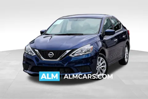 Blue 2018 Nissan Sentra SV for sale in Newnan, GA