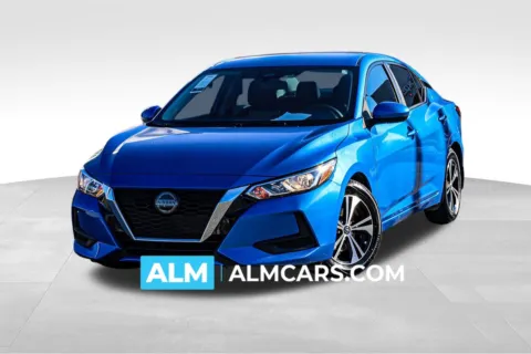 Blue 2023 Nissan Sentra SV for sale in Newnan, GA