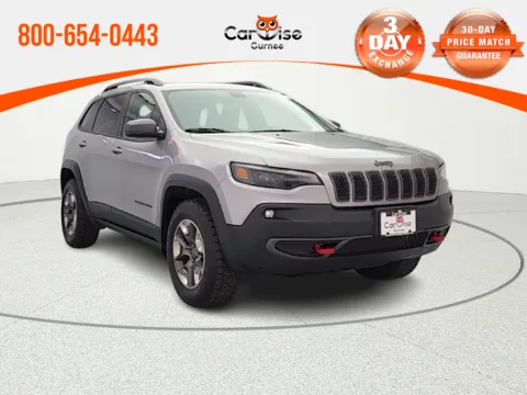 Silver 2019 Jeep Cherokee Trailhawk for sale in Gurnee, IL