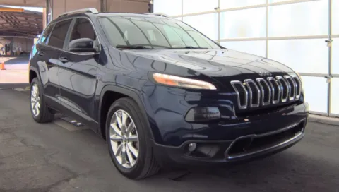 Blue 2016 Jeep Cherokee Limited for sale in Gurnee, IL